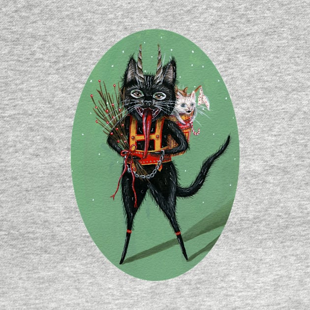 Krampus Black Cat by KayleighRadcliffe